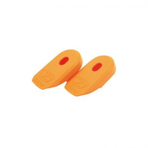 Protection Manivelle Zefal Crank Armor Orange (Paire) - Nouveau Modele - 47x38x16mm