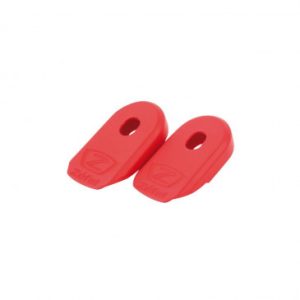 Protection Manivelle Zefal Crank Armor Rouge (Paire) - Nouveau Modele - 47x38x16mm