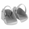Repose Pied pour Porte Bebe/siege Enfant Arriere Gris Polisport Boodie (Paire)