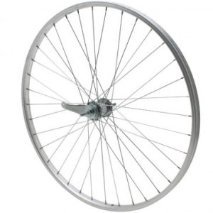 Roue City Patin Torpedo Arriere 650x35b Jante Alu Moyeu Acier Retropedalage 1v avec Pignon (Coaster Brake) Jante 21c (35-584)