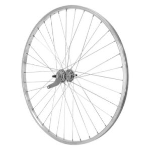 Roue City Patin Torpedo Arriere 700 X 35 - 28'' Jante Alu Moyeu Acier Retropedalage 1v avec Pignon (Coaster Brake) Jante 21c (35-622)