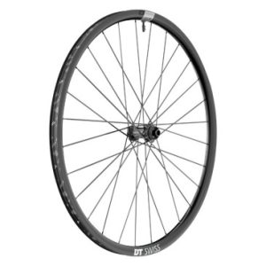 Roue Gravel Disque 700 Dt Swiss Hg 1800 Avant VAE Vélo Electrique Centerlock Tubeless Ready Axe Traversant 12/100mm Noir - Resiste 140kgs Jante 24c