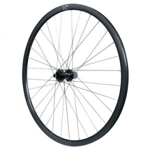 Roue Gravel / Route Disque Blocage 700 Pulse Arriere Moyeu Bille Centerlock Noir Cassette 11/10v Jante 17c 32 Rayons Acier Noir