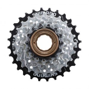 Roue Libre 6v. Shimano 14-28 Argent