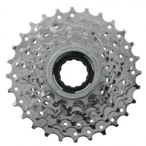 Roue Libre 7v. Sunrace 13-28 Chrome Indexee (en Boite)