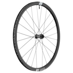 Roue Route Disque 700 Dt Swiss E1800/32 Endurance Avant Centerlock Tubeless Ready Axe Traversant 12/100mm Noir Jante 20c