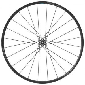 Roue Route Disque 700 Shimano Rs370 Avant Centerlock Tubeless Ready Axe Traversant 12/100mm Noir (Hauteur Jante 23mm)