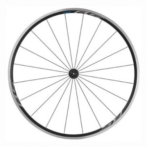 Roue Route Patin Blocage 700 Shimano Wh-rs100 Avant Noir