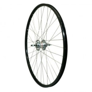 Roue Vtc 700 X 35 - 28" Er20 Arriere Noir Double Paroi Moyeu Nexus 3v Frein Tambour 36 Rayons Inox (Sg-3r40)