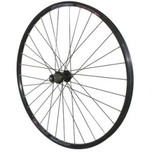 Roue Vtc Disque Blocage 700 X 35 - 28" Er20 Arriere Noir Moyeu Shimano Acera M3050 Cassette Type Shimano 11/10/9v Centerlock Rayon Inox Jante 19c 32 Rayons Double Paroi avec Œillet