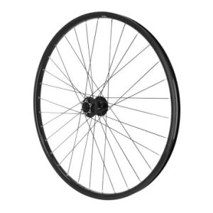 Roue Vtc Disque Blocage 700 X 35 - 28" M910 Avant Noir Moyeu Shimano M475 Disque 6 Trous Tubeless Ready Jante 21c 32 Rayons Double Paroi avec Œillets