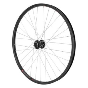 Roue Vtc Disque / Patin Blocage Kargo / VAE Vélo Electrique / E-bike / Longtail Moyeu Shimano M475 Avant Noir Double Paroi avec Oeillets Disque 6 Trous (Renforce) Jante 25c 32 Rayons Inox