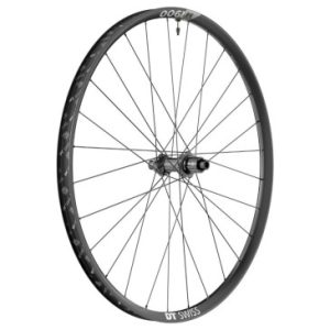 Roue VTT Disque 27.5" Dt Swiss M1900 Boost Centerlock Tubeless Ready Arriere Noir Cassette Shimano Microspline 12v Axe Traversant 12/148 - Jante 30c - Resiste Poids 110kgs