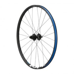 Roue VTT Disque 27.5" Shimano Mt501 Boost Centerlock Arriere Cassette Microspline 12v Noir Axe Traversant 12/148 Jante 24c