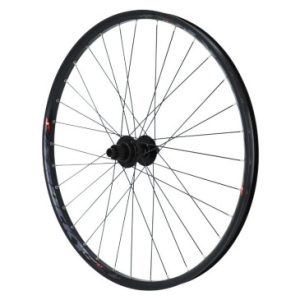 Roue VTT Disque 27.5" Trucky 30 Boost Tubeless Ready Arriere Centerlock Noir Moyeu Shimano Mt510 Cassette Microspline 12v Axe Traversant 12/148 Jante 30c 32 Rayons