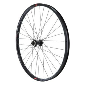 Roue VTT Disque 27.5" Trucky 30 Tubeless Ready Avant Centerlock Noir Moyeu Shimano Mt400 Axe Traversant 15/100 Jante 30c 32 Rayons