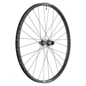 Roue VTT Disque 29" Dt Swiss M1900 Boost Centerlock Tubeless Ready Arriere Noir Shimano 10/11v Axe Traversant 12/148 - Jante 30c - Resiste Poids 110kgs