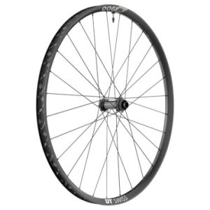 Roue VTT Disque 29" Dt Swiss M1900 Boost Centerlock Tubeless Ready Avant Noir Compatible Axe Traversant 15/110 - Jante 30c - Resiste Poids 110kgs