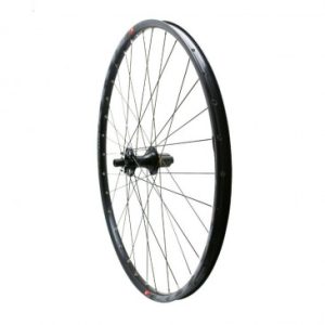 Roue VTT Disque 29" Klixx Boost Tubeless Ready Arriere Noir à Roulements Disque 6 Trous Cassette Type Shimano 11/10/9v Axe Traversant 12/148 - Jante 23c 32 Rayons All Mountain