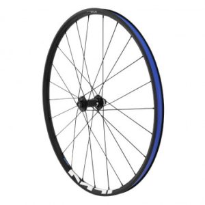 Roue VTT Disque 29" Shimano Mt500 Boost Centerlock Avant Noir Axe Traversant 15/110 Jante 24c