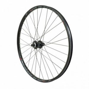 Roue VTT Disque 29" Trucky 30 Tubeless Ready Arriere Centerlock Noir Moyeu Shimano Mt510 Cassette Microspline 12v Axe Traversant 12/142 Jante 30c 32 Rayons