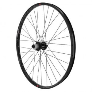 Roue VTT Disque 29" Trucky 30 Tubeless Ready Arriere Noir Moyeu Velox Roulement Disque 6 Trous 11/10v Axe Traversant 12/142 Jante 30c 32 Rayons