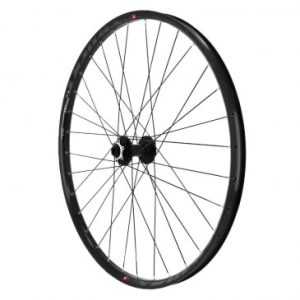 Roue VTT Disque 29" Trucky 30 Tubeless Ready Avant Noir Moyeu Velox Roulement Disque 6 Trous Axe Traversant 15/100 Jante 30c 32 Rayons