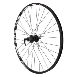 Roue VTT Disque Blocage 29" Karma Arriere Noir Double Paroi avec Oeillet Moyeu Disque 6 Trous Cassette Type Shimano 11/10/9/8v 32 Rayons Jante 21c