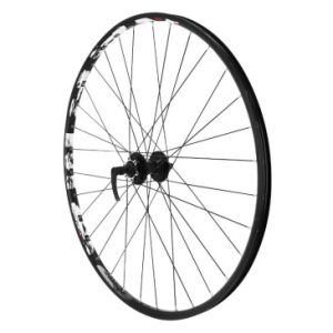 Roue VTT Disque Blocage 29" Karma Avant Noir Double Paroi avec Oeillet Moyeu Disque 6 Trous 32 Rayons Jante 21c