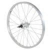 Roue VTT Patin 20" Alu Arriere Moyeu Alu Axe Plein Roue Libre 6/7v (Vendu avec Ecrou 10x100) Jante 21c 28 Rayons