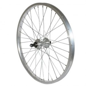 Roue VTT Patin Blocage 20" Alu Arriere Moyeu Alu Roue Libre 6/7v Jante 21c