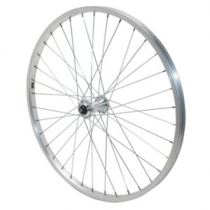 Roue VTT Patin Blocage 24" Alu Avant Moyeu Alu Jante 21c