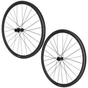 Roues Route Disque 700 Dt Swiss Prc1800 Carbone Centerlock Axe Traversant 12/100 et 12/142mm Cassette Shimano 10/11/12v Noir (Hauteur Jante 35mm) (Vendu à La Paire)