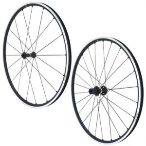 Roues Route Patin Blocage 700 Mavic Ksyrium S Tubeless Ready Noir 11/10v Shimano (Avant + Arriere) Jante 622-19