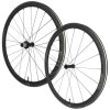 Roues Route Patin Blocage 700 Miche Re.act 38 Carbone Noir Cassette Shimano Sh 12/11/10v Hauteur/profil 38 Mm (Paire) - Tubeless Ready