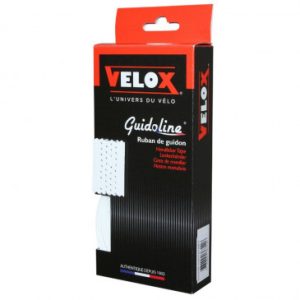 Ruban de Guidon / Cintre Velox Gloss Perfore Blanc Brillant - Guidoline