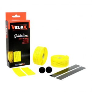 Ruban de Guidon / Cintre Velox Gloss Perfore Jaune Brillant - Guidoline