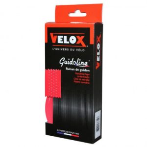 Ruban de Guidon / Cintre Velox Gloss Perfore Rouge Brillant - Guidoline