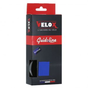 Ruban de Guidon / Cintre Velox Maxi Cork Bicolor Noir/bleu - Guidoline