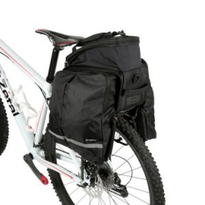 Sacoche Arriere Velo à Pont Zefal Z Traveler 80 Universel 32l Polyester Waterproof Noir (32x23x21