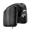 Sacoche Arriere Velo Double / Trunkbag Ibera Commuter Noir 15l Fixation Arriere avec Plaque Livre pour Tout Porte Bagage (37x22x25cm)