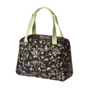 Sacoche Arriere Velo Laterale Sac Bandouliere Basil Wanderlust 18l Charcoal Fixation Rapide Hook-on Sur Porte Bagage Avant/arriere (44x17x31cm)