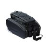Sacoche Arriere Velo Racktime Odin Noir Fixation Porte Bagage (L 37cm X L 24cm X H 24cm) - Compatible Systeme Racktime Snapit (Avec Sacoches Laterale Rabatables)