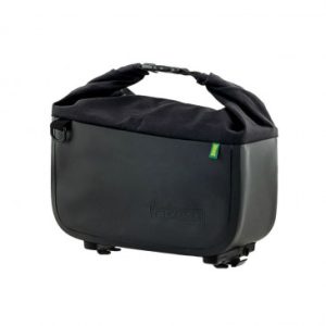 Sacoche Arriere Velo Racktime Yves Noir Fixation Porte Bagage (L 32cm X L 20cm X H 14cm) - Compatible Systeme Racktime Snapit (Offre Limitee)