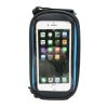 Sacoche de Cadre/potence Velo Smartphone pour Telephone Portable / I-phone Fixation à Velcro (19.5x10x9cm)