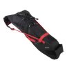 Sacoche de Selle Velo Zefal Z Adventure R11 pour 11l Noir/rouge Etanche Fixation Velcro ( L 56cm X L 15cm X 17cm) Charge Maxi 5kgs