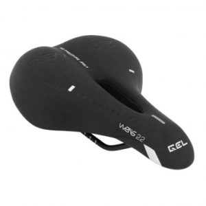 Selle City Gravity Gel Femme Trekking Athletic Noir 255x155mm