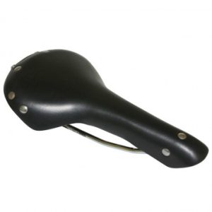 Selle Gravity Fixie Cuir Noir 280x155mm