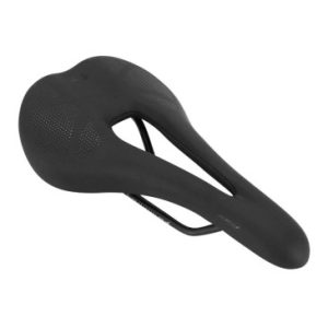 Selle Gravity Route / VTT Noir Madsad2 avec Trou Central 276x154mm Rail Acier Noir