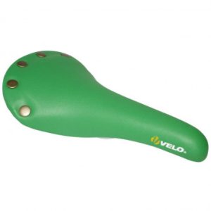 Selle Gravity Vintage Vert avec Rivets 274x153